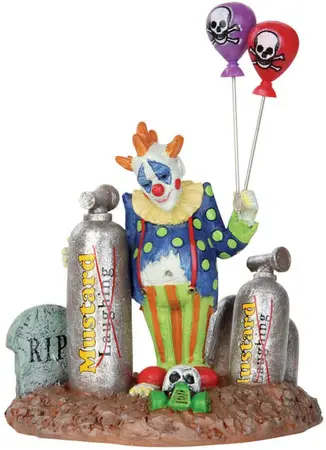 Lemax balloon clown figuur Spooky Town  2013