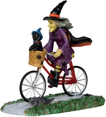 Lemax be-witching bike ride figuur Spooky Town  2013