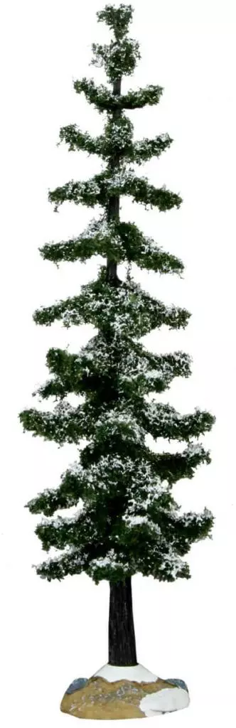 Lemax blue spruce tree, large boom 2016