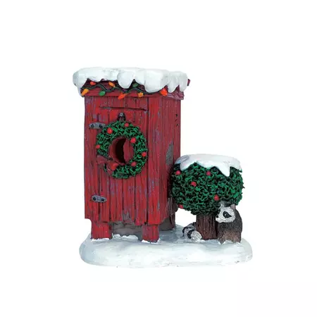 Lemax christmas outhouse kerstdorp accessoire Plymouth Corners  2006