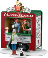 Lemax cocoa express s/2 kerstdorp tafereel 2024 - afbeelding 1