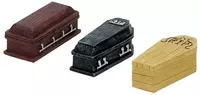 Lemax coffins s/3 accessoire Spooky Town  2007