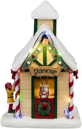 Lemax dancer's den kerstdorp tafereel Santa's Wonderland  2024 - afbeelding 5