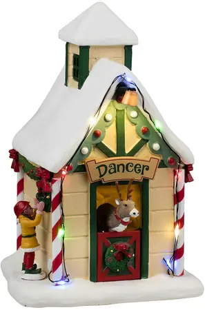 Lemax dancer's den kerstdorp tafereel Santa's Wonderland  2024 - afbeelding 1