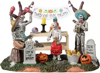 Lemax day of the dead party tafereel Spooky Town  2022 - afbeelding 5