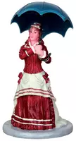 Lemax elegant lady kerstdorp figuur type 1 Caddington Village  2014