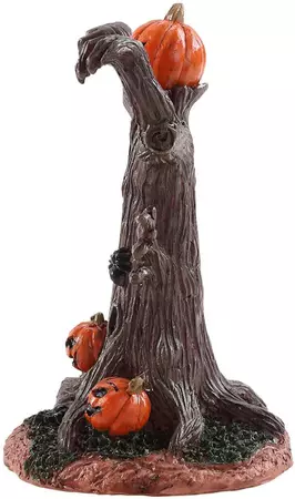 Lemax evil pumpkin tree tafereel Spooky Town  2018 - afbeelding 2