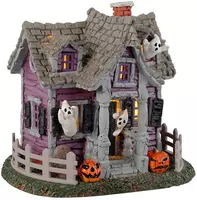 Lemax ghost cottage tafereel Spooky Town  2023 - afbeelding 1