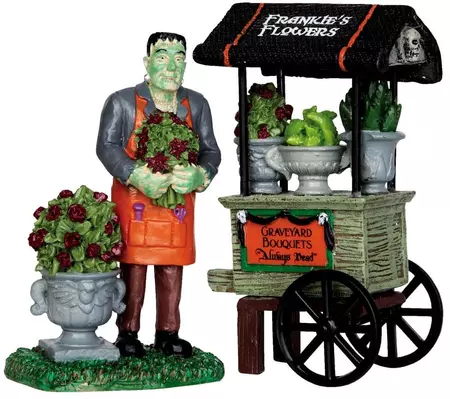Lemax graveyard bouquets, set of 2 figuur Spooky Town  2013