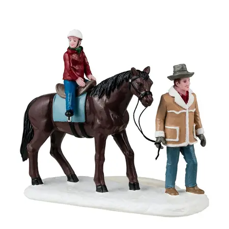 Lemax happy trails kerstdorp figuur type 4 Vail Village  2024