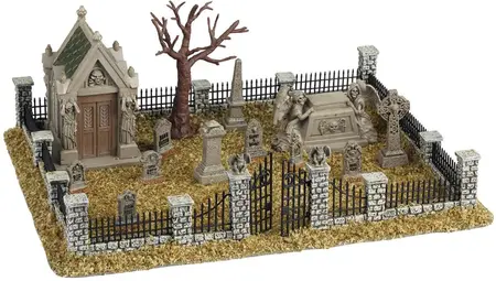 Lemax haunted souls graveyard s/14 tafereel Spooky Town  2024 - afbeelding 1