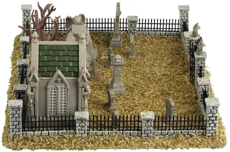 Lemax haunted souls graveyard s/14 tafereel Spooky Town  2024 - afbeelding 2