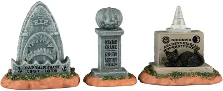 Lemax horrid headstones s/3 accessoire Spooky Town  2024