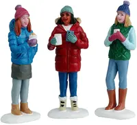 Lemax hot cocoa with friends s/3 kerstdorp figuur type 3 Vail Village  2024