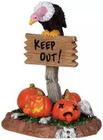 Lemax keep out! accessoire Spooky Town  2012