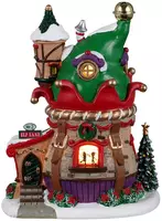 Lemax no. 2 elf lane kerstdorp tafereel Santa's Wonderland  2022 - afbeelding 6