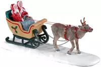 Lemax north pole sleigh ride kerstdorp tafereel Caddington Village  2020 - afbeelding 1