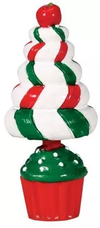 Lemax peppermint tree topiary kerstdorp accessoire Sugar 'N' Spice  2017
