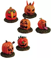 Lemax pumpkin people, set of 6 figuur Spooky Town  2005