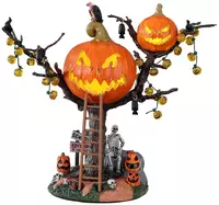 Lemax pumpkin tree house tafereel Spooky Town  2021 - afbeelding 1
