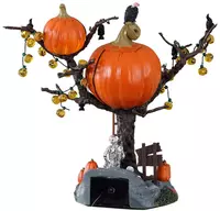 Lemax pumpkin tree house tafereel Spooky Town  2021 - afbeelding 4