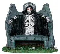 Lemax reaper bench accessoire Spooky Town  2013