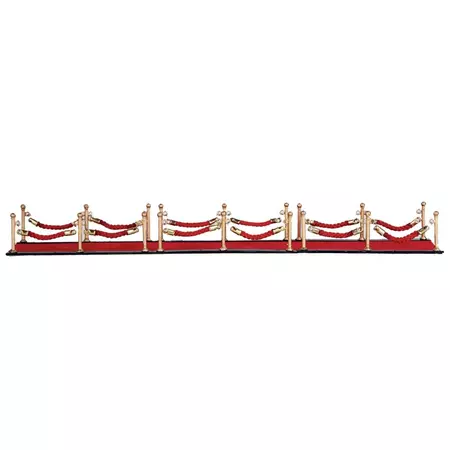 Lemax red carpet s/7 kerstdorp accessoire Caddington Village  2016