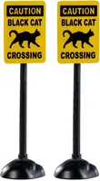 Lemax scary road signs s/2 accessoire Spooky Town  2020