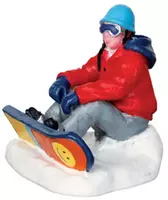 Lemax snowboarding breather kerstdorp figuur type 1 Vail Village  2014