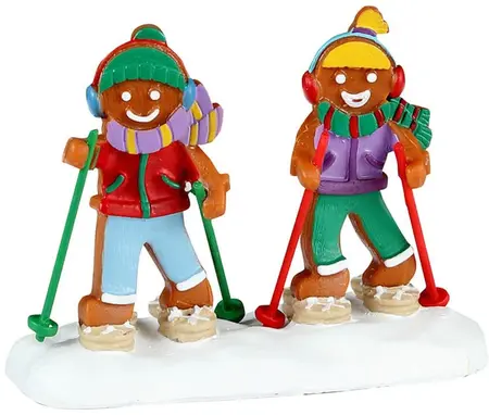 Lemax snowshoe walkers kerstdorp figuur type 3 Sugar 'N' Spice  2024