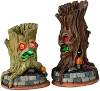 Lemax spooky tree trunks s/2 accessoire Spooky Town  2024