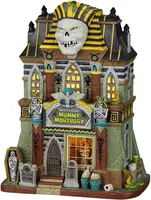 Lemax that´s a wrap mummy mortuary huisje Spooky Town  2022 - afbeelding 1