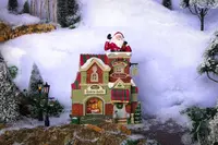 Lemax the santa shop kersthuisje Caddington Village  2024 - afbeelding 4