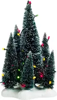 Luville General 6 Trees on bases multicolour twinkling lights