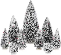 Luville General Evergreen tree assorted 9 pieces