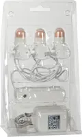 Luville General Light bulb chain 3 pieces with adapter - afbeelding 3