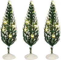 Luville General Snowy conifer lighted