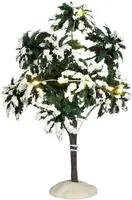 Luville General Snowy tree lighted