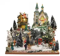 My Village Basis kerstdorp minidorp 42x25cm - afbeelding 2